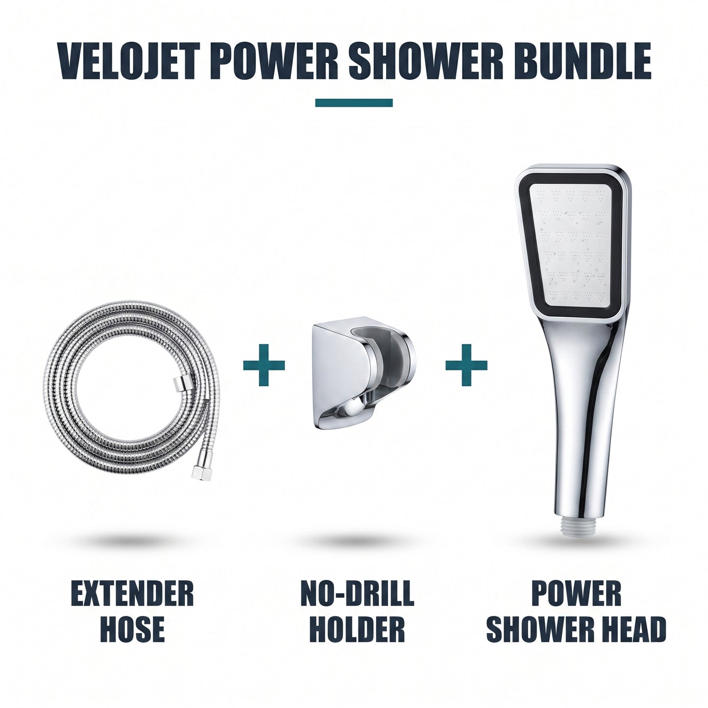 VeloJet High-Pressure Shower Head